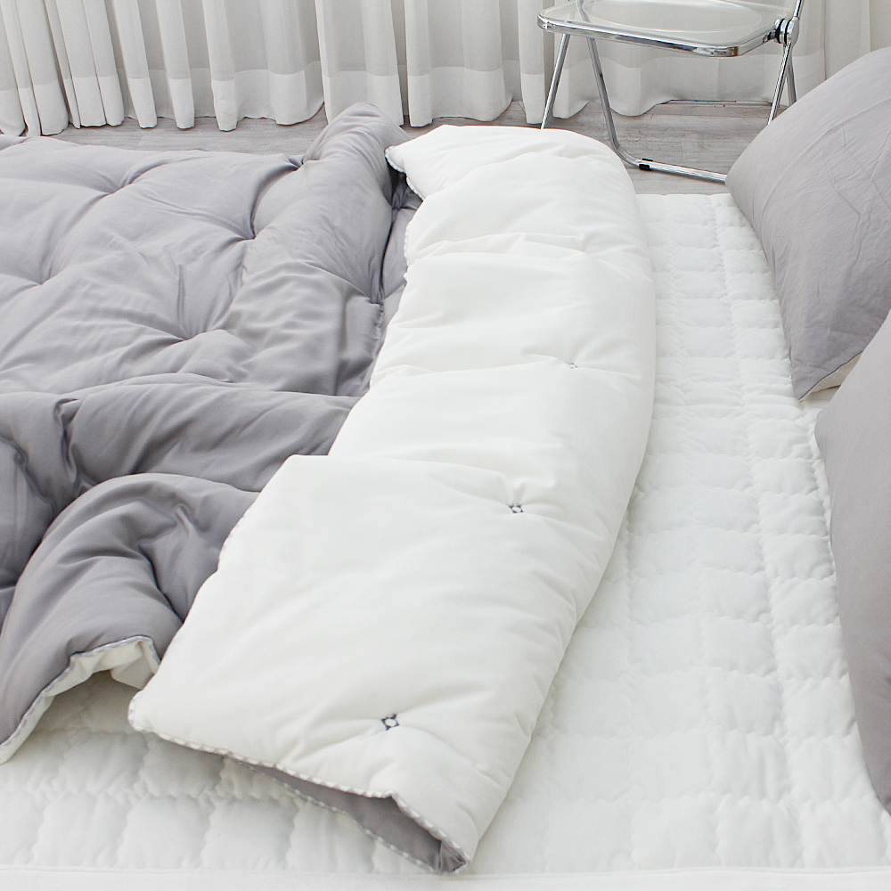 韓國棉被 好好睡雙拼被(冬被系列)超細纖維+莫代爾