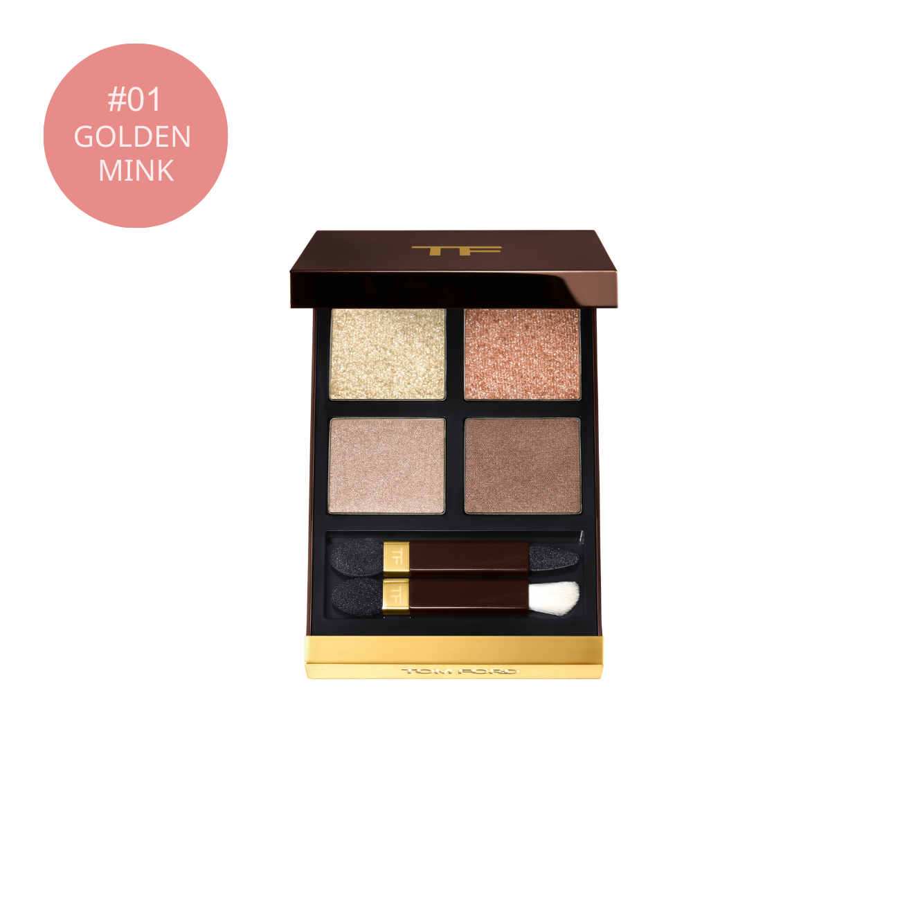 TOM FORD BEAUTY 幻魅四色眼影盤 - #01 GOLDEN MINK