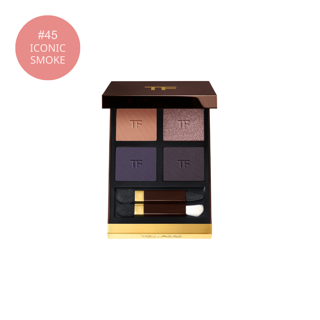TOM FORD BEAUTY 幻魅四色眼影盤 - #45 ICONIC SMOKE