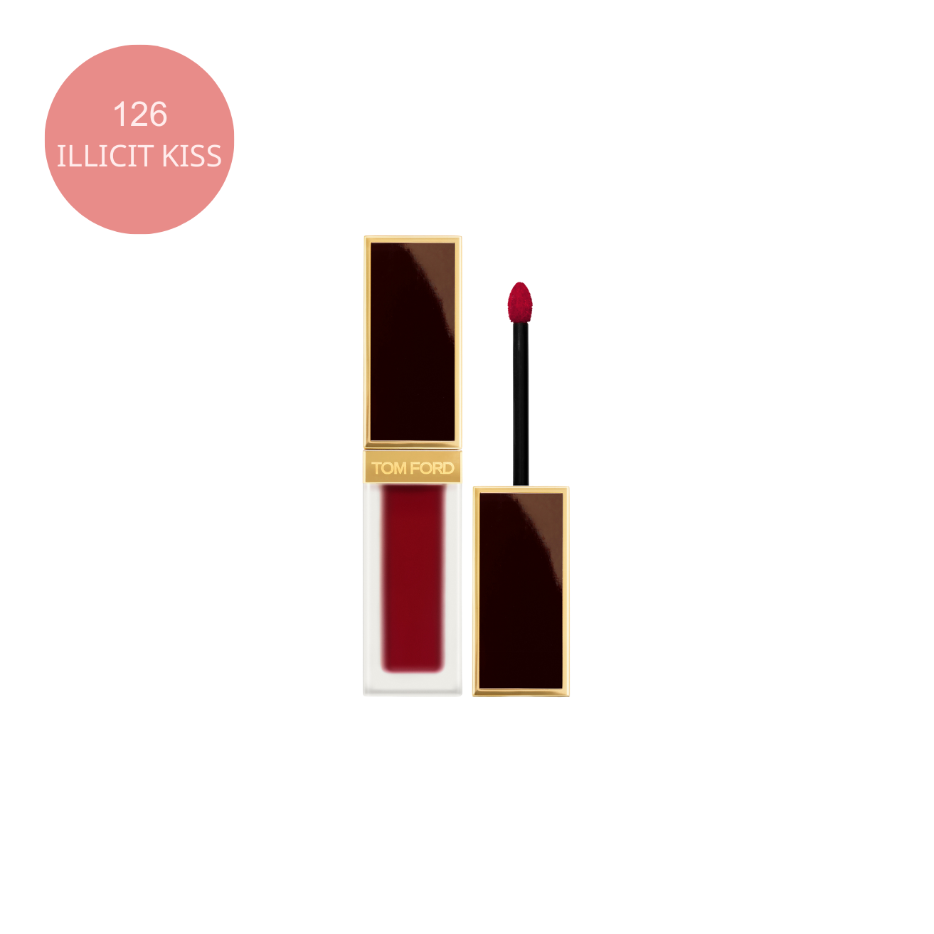 TOM FORD BEAUTY 高奢絲霧唇釉 -126 ILLICIT KISS