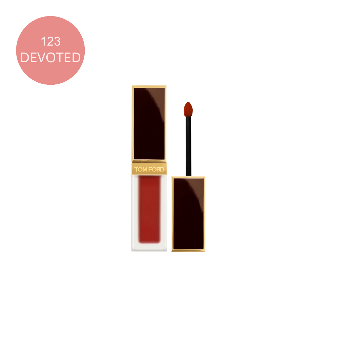 TOM FORD BEAUTY 高奢絲霧唇釉 -123 DEVOTED