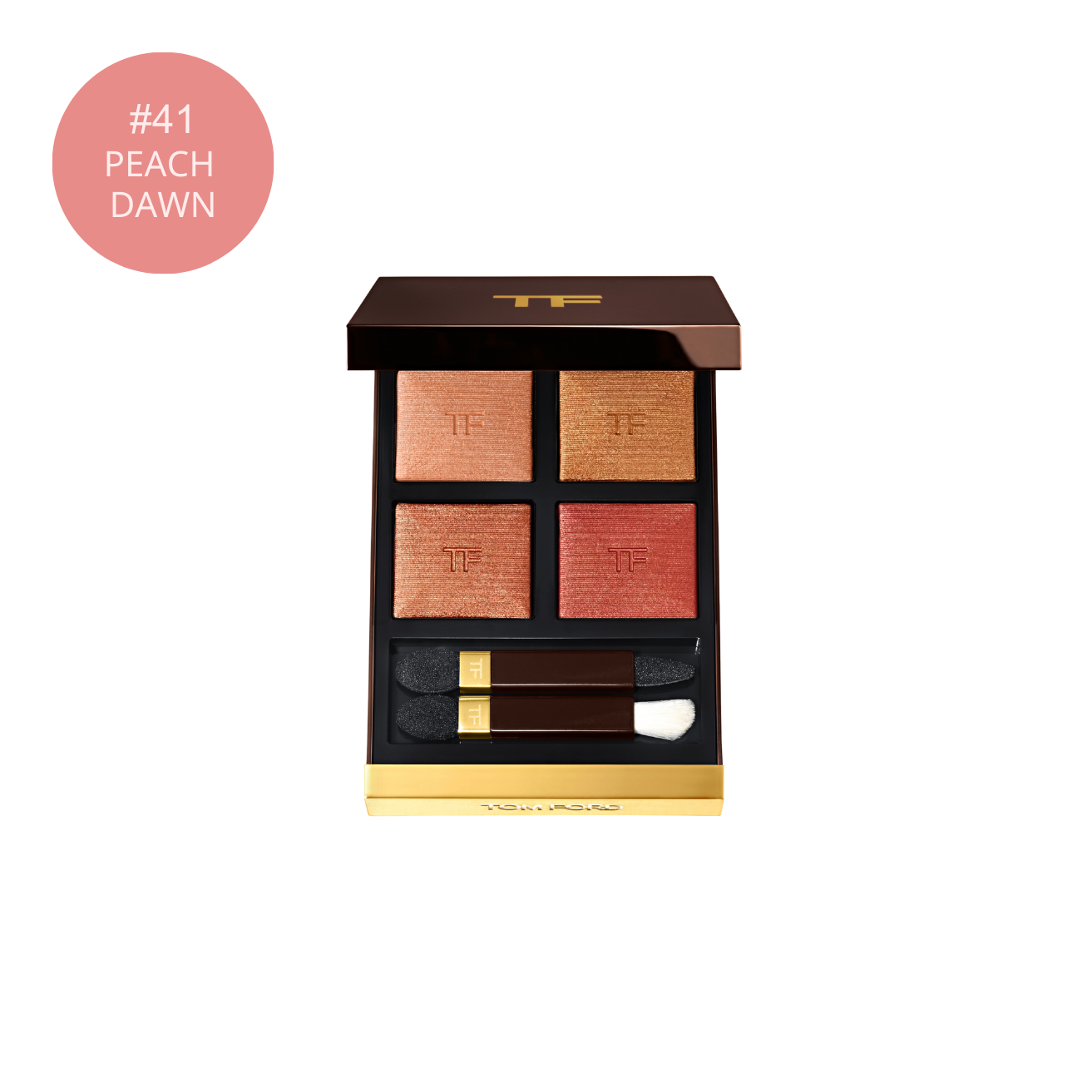 TOM FORD BEAUTY 幻魅四色眼影盤 - #41 PEACH DAWN
