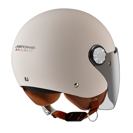 ASTONE AJ2 平冷灰 素色 3/4帽款