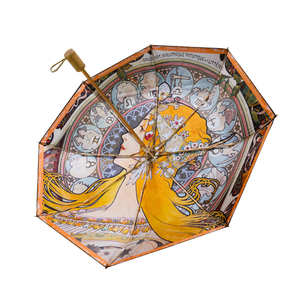 新藝術折傘｜慕夏《十二星座 》