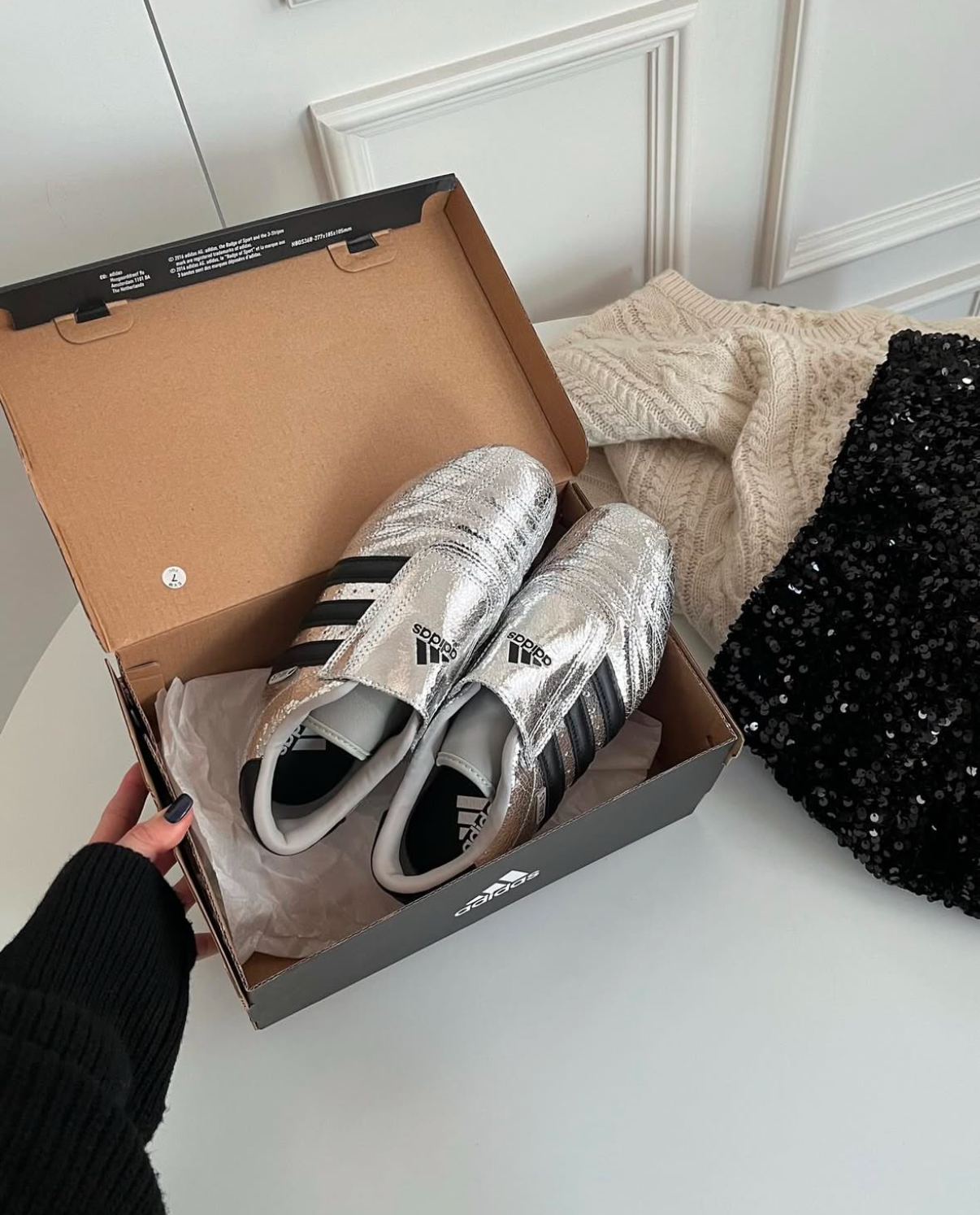 Adidas Originals Taekwondo 銀黑色 液態銀 復古 跆拳道鞋 銀色 薄底鞋 Y2k 女鞋 JH9664/預購