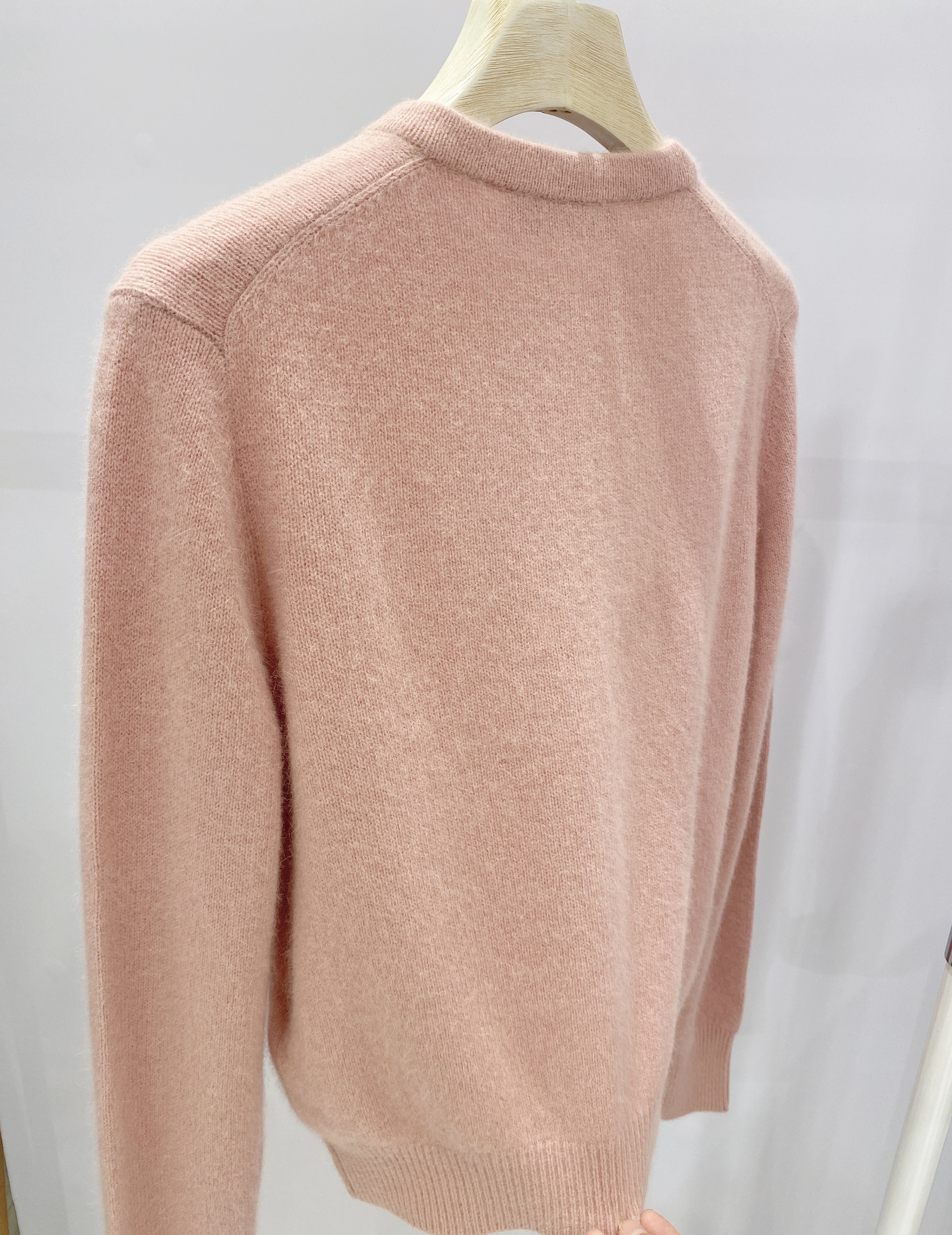 珍珠鑽釦毛外套