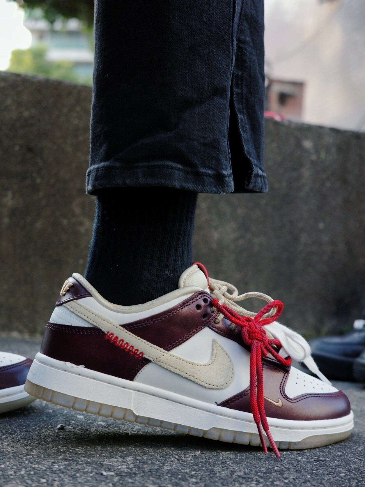 Nike Dunk Low Year of the Snake 蛇年 酒紅色 奶黃 女鞋 HV5991-171