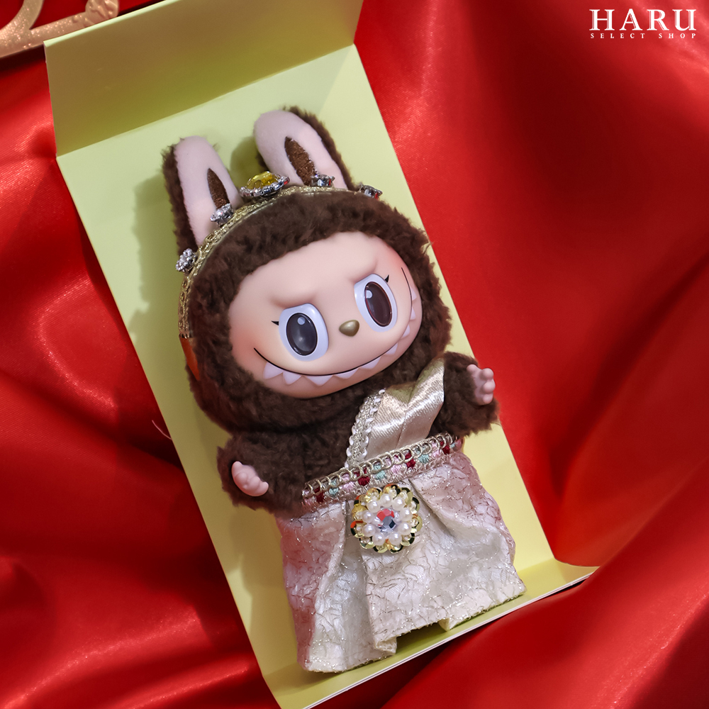 POP MART 泰國限定 泡泡瑪特 POPMART 拉布布 LABUBU GOOD LUCK TO YOU-Vinyl Plush Doll Pendant 搪膠 公仔 掛飾