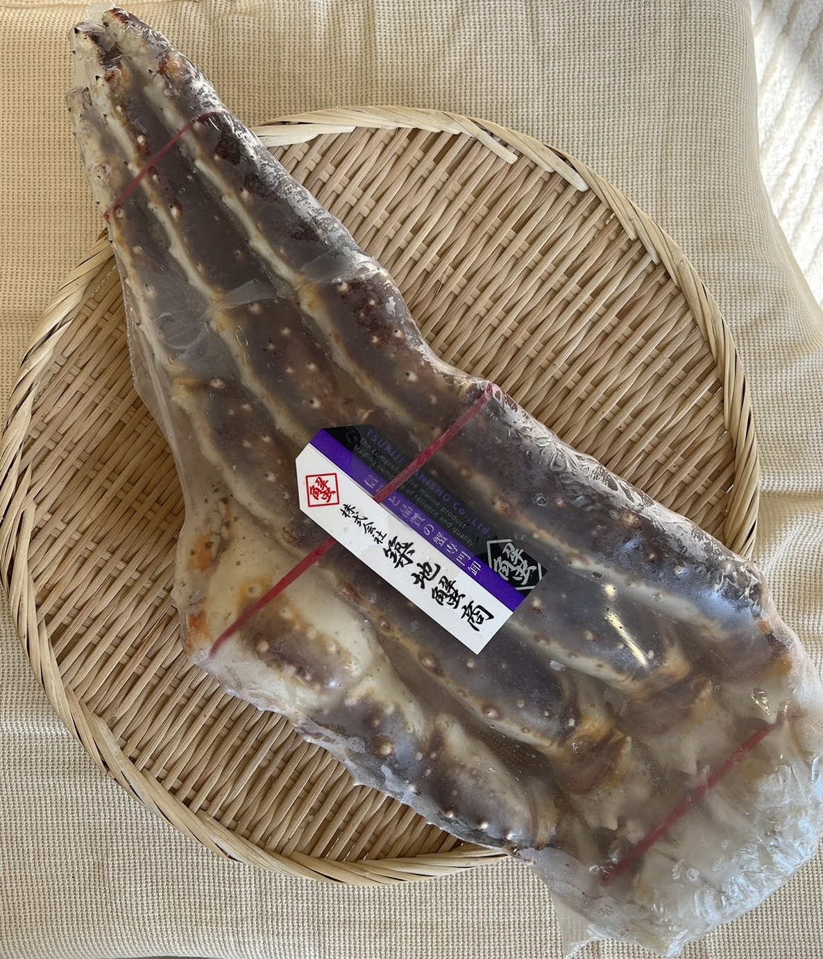 富崎】頂級生凍鱈場蟹腳2.5kg/副