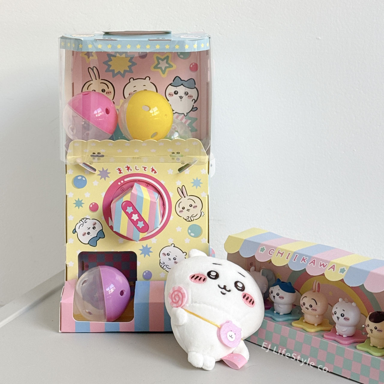 🇯🇵 CHIIKAWA 吉伊卡哇 扭蛋機遊戲組 雜誌 兔兔 小八 吉伊 栗子饅頭 小桃 公仔 玩具 / 現貨