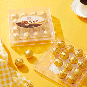 優惠- Choczero 低碳榛子夾心朱古力球 (低碳金莎) #牛奶朱古力