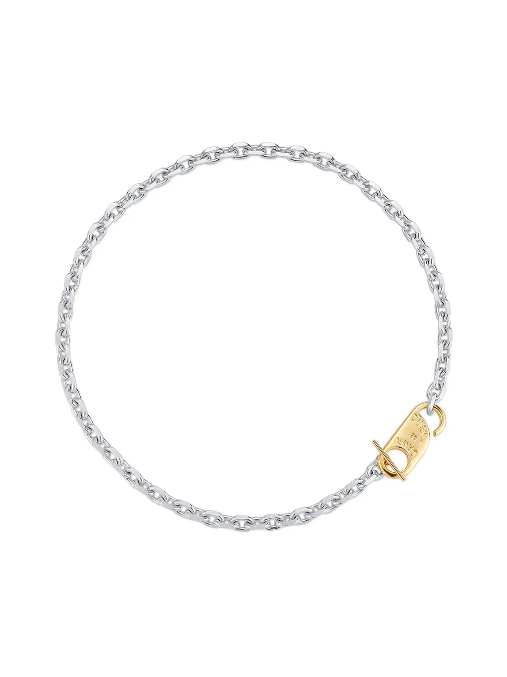 Silver Space Lock Necklace｜LESIS