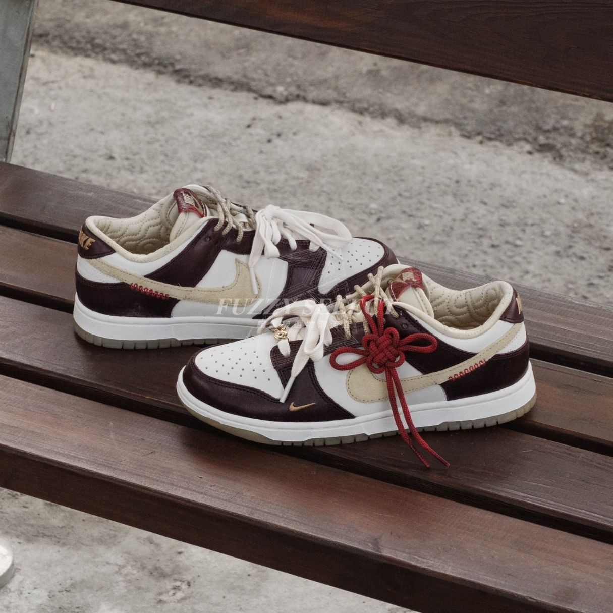 【逢甲 FUZZY】W Nike Dunk Low “Year Of The Snake” 蛇年限定 中國結 酒紅 HV5991-171