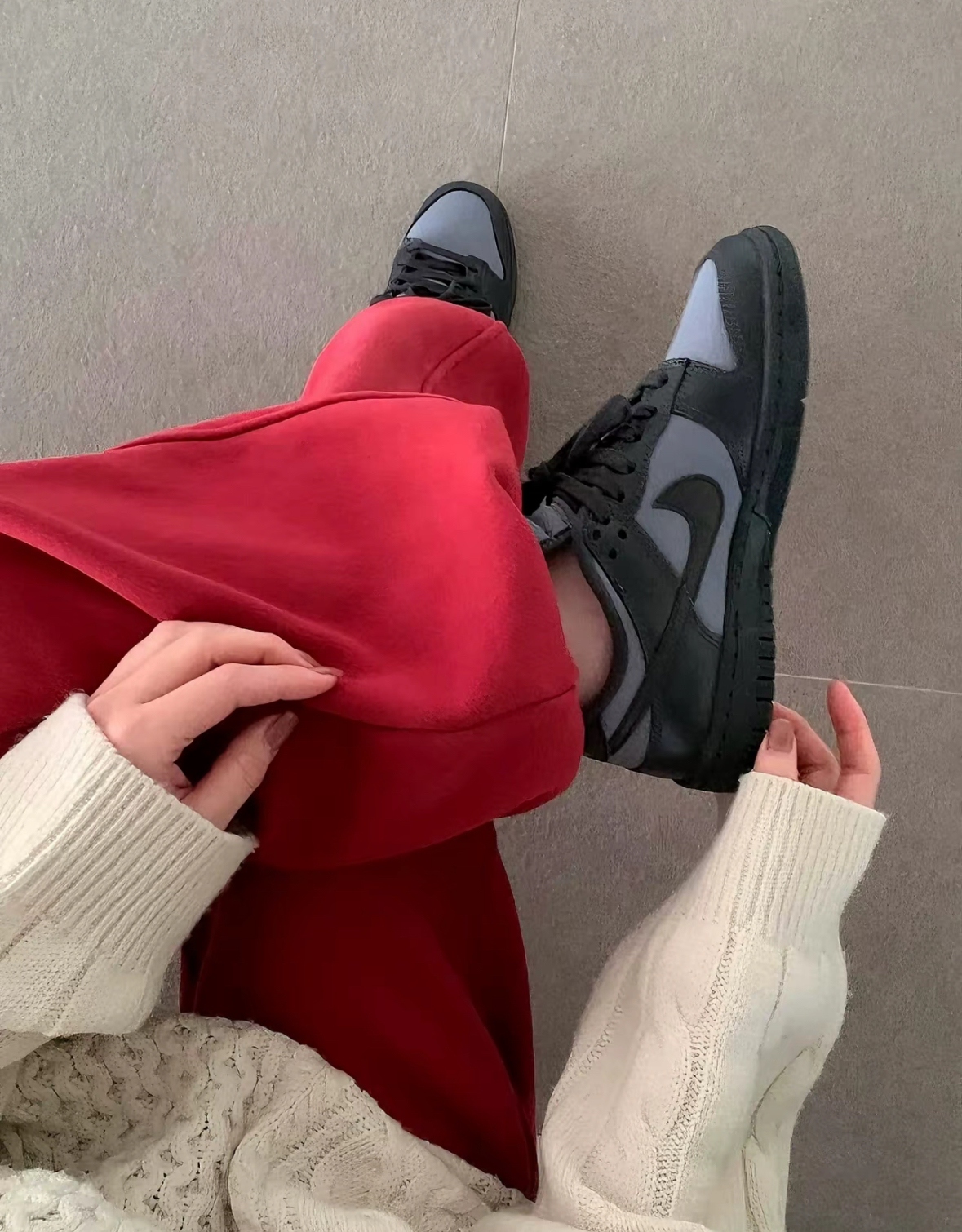 Nike Dunk Low "Off Nior" 灰黑色 復古 男女款 FZ3052-001/預購