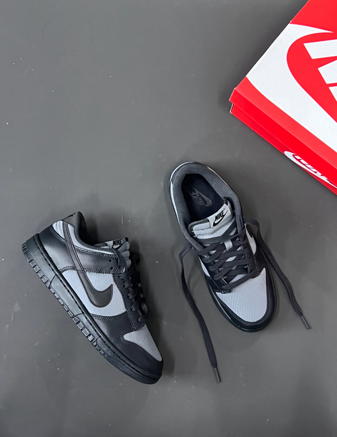 Nike Dunk Low "Off Nior" 灰黑色 復古 男女款 FZ3052-001/預購