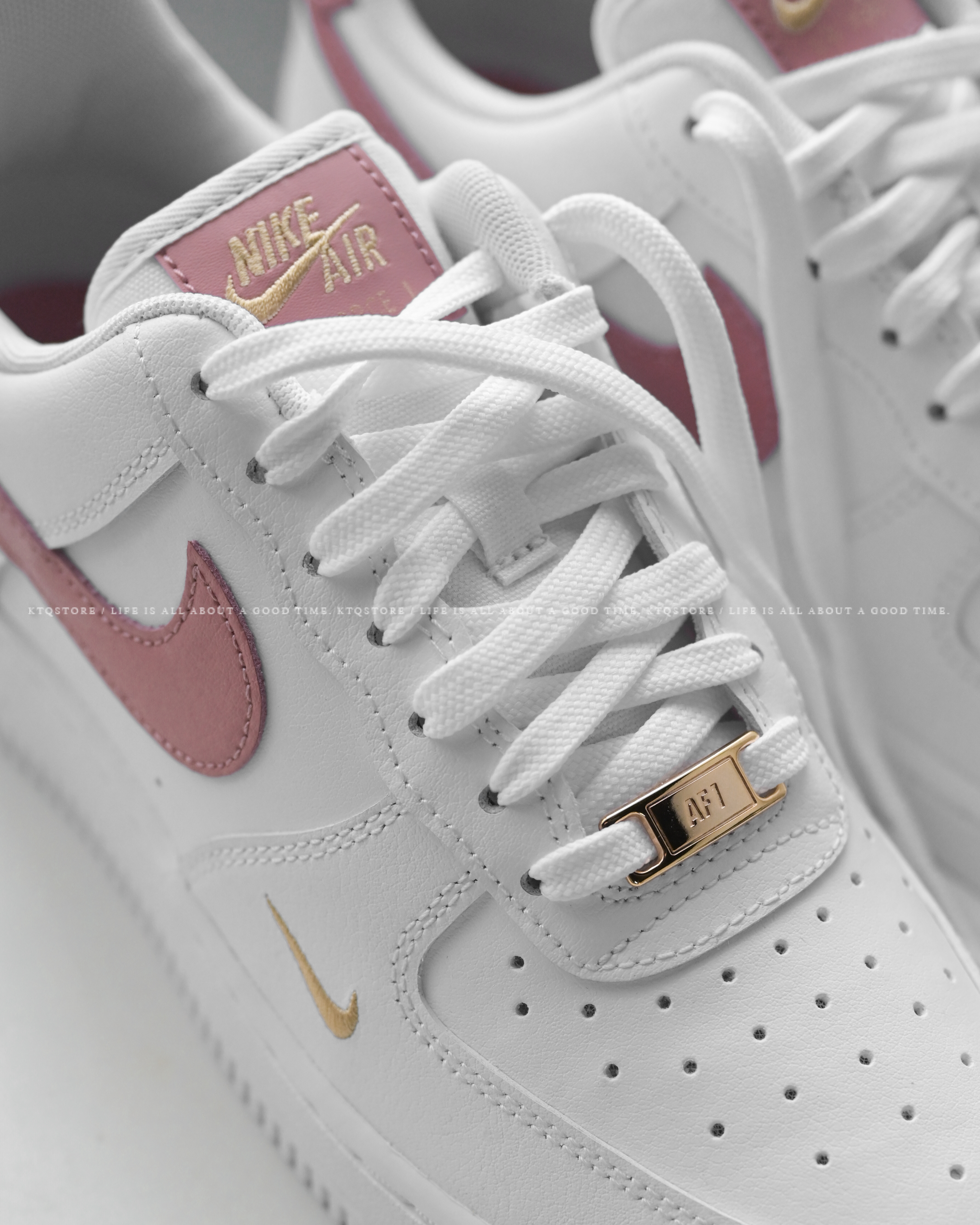 KTQ STORE ‧ Nike Air Force 1 Low " Rust Pink " 白粉迷你金鉤女鞋 CZ0270-103