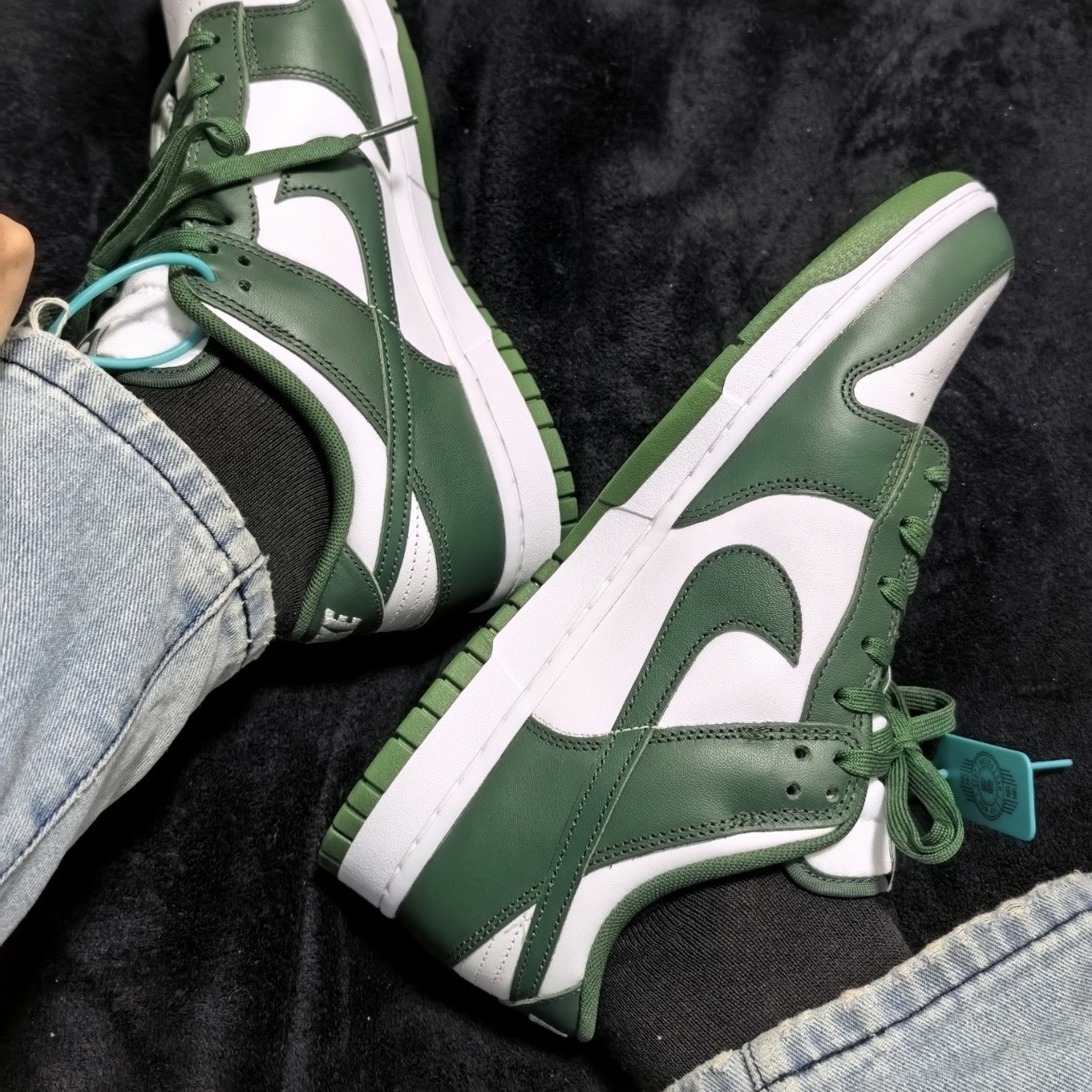 Nike Dunk Low White Malachite 孔雀綠綠白HF5441-101