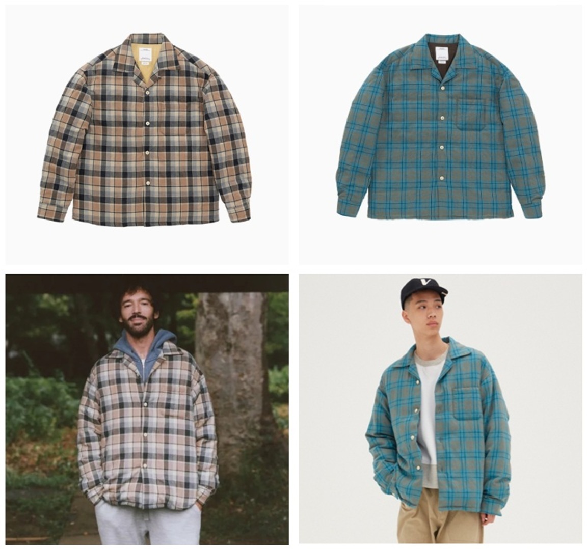VISVIM 2025 S/S KEESEY CHECK ((DOWN)) JKT - PRE ORDER ITEM (預訂中)