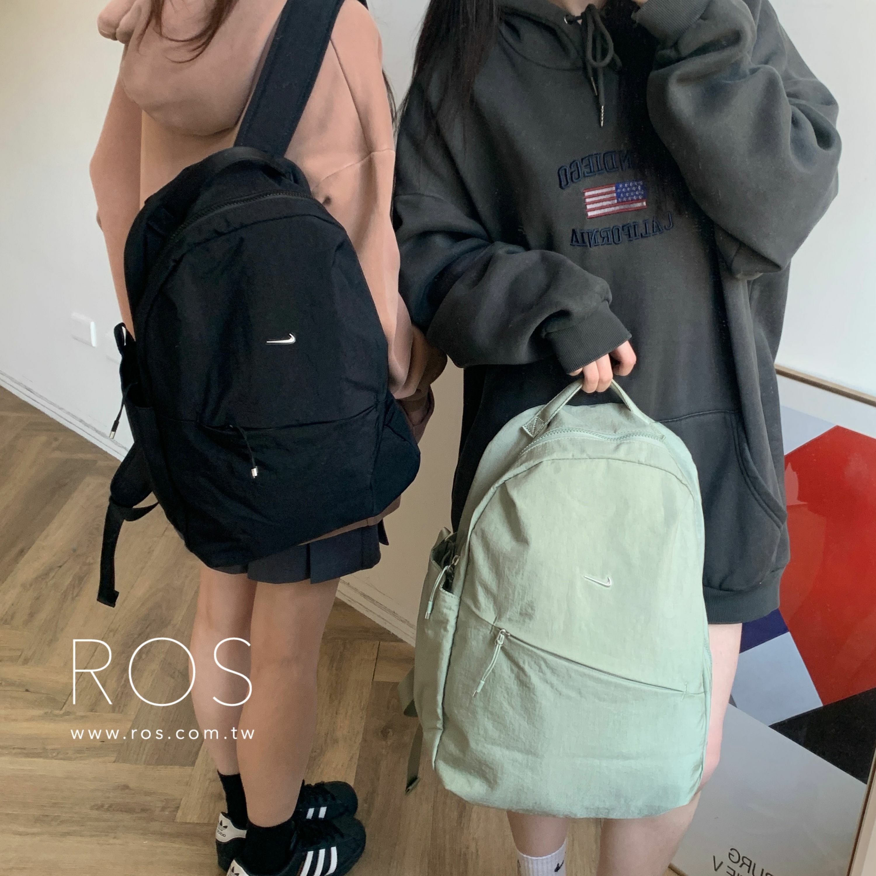 Nike Aura 尼龍立體小勾後背包(2colors)