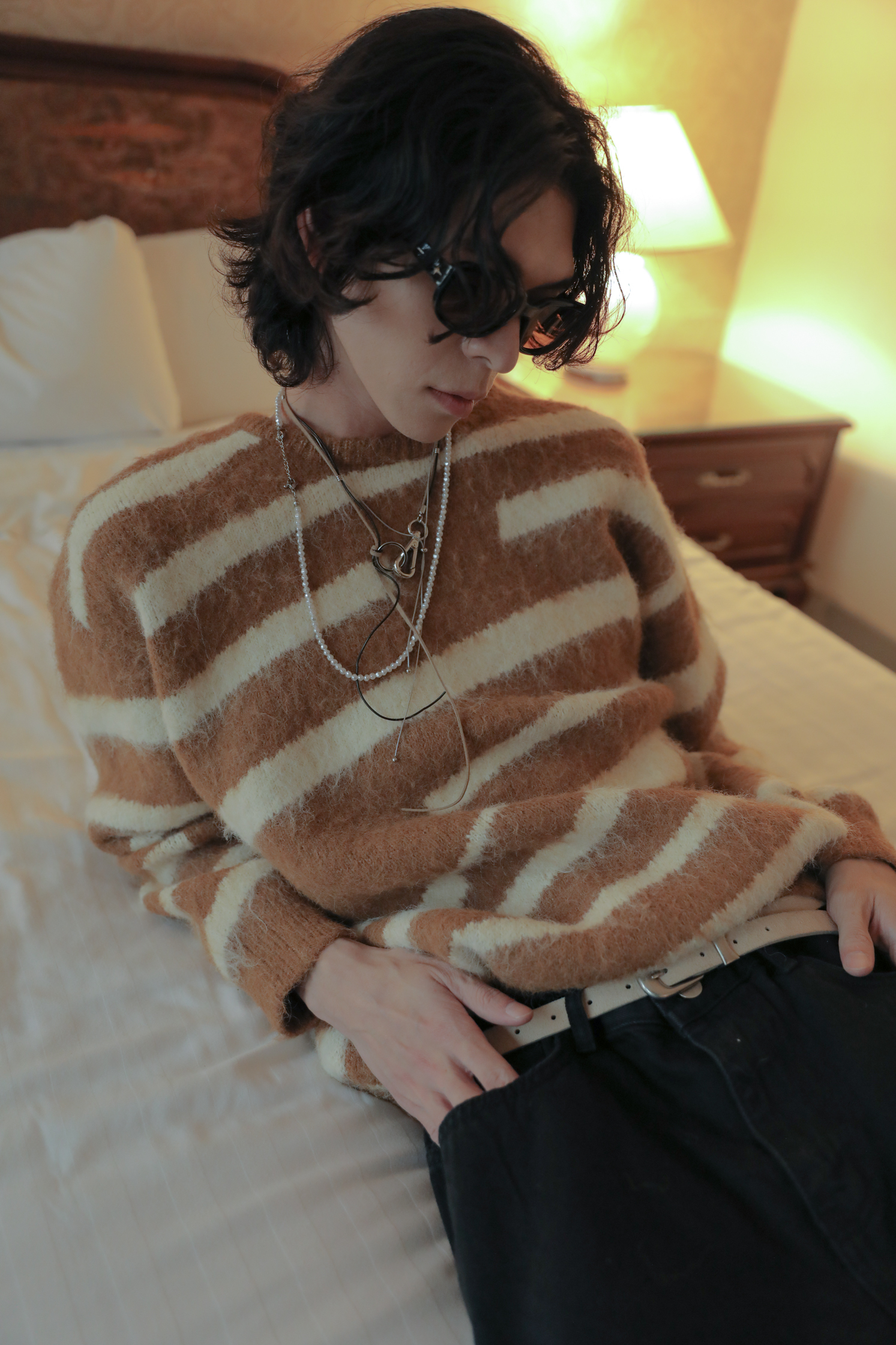【Discount】【Unisex】Martin Wool Brush Knit #毛衣