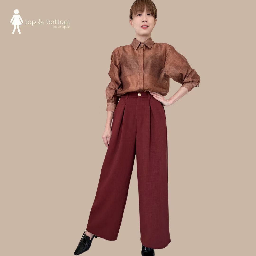 SHEER TIE-DYE LONG SLEEVE SHIRT