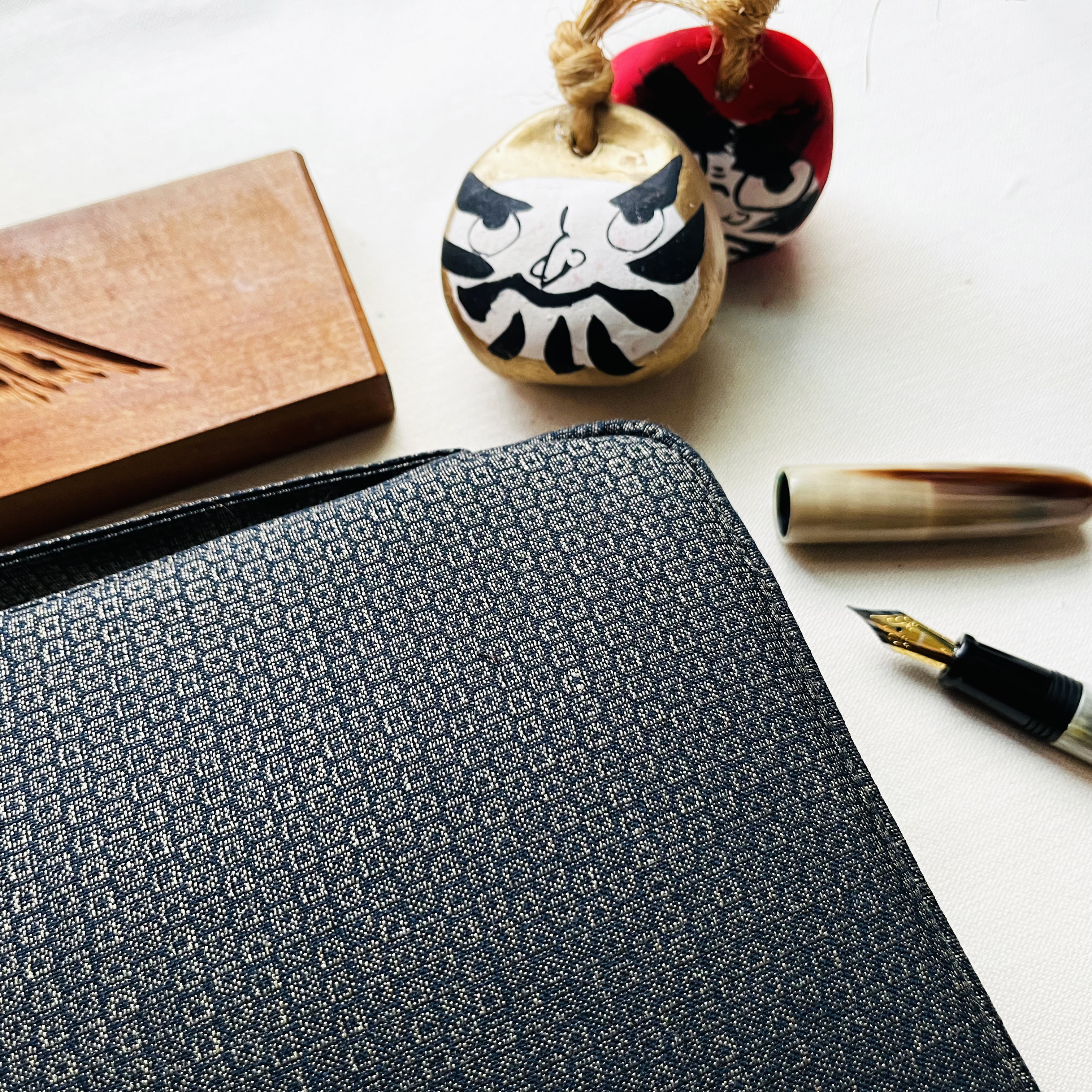 Kyokuhaku 20入手提鋼筆袋-日本面料