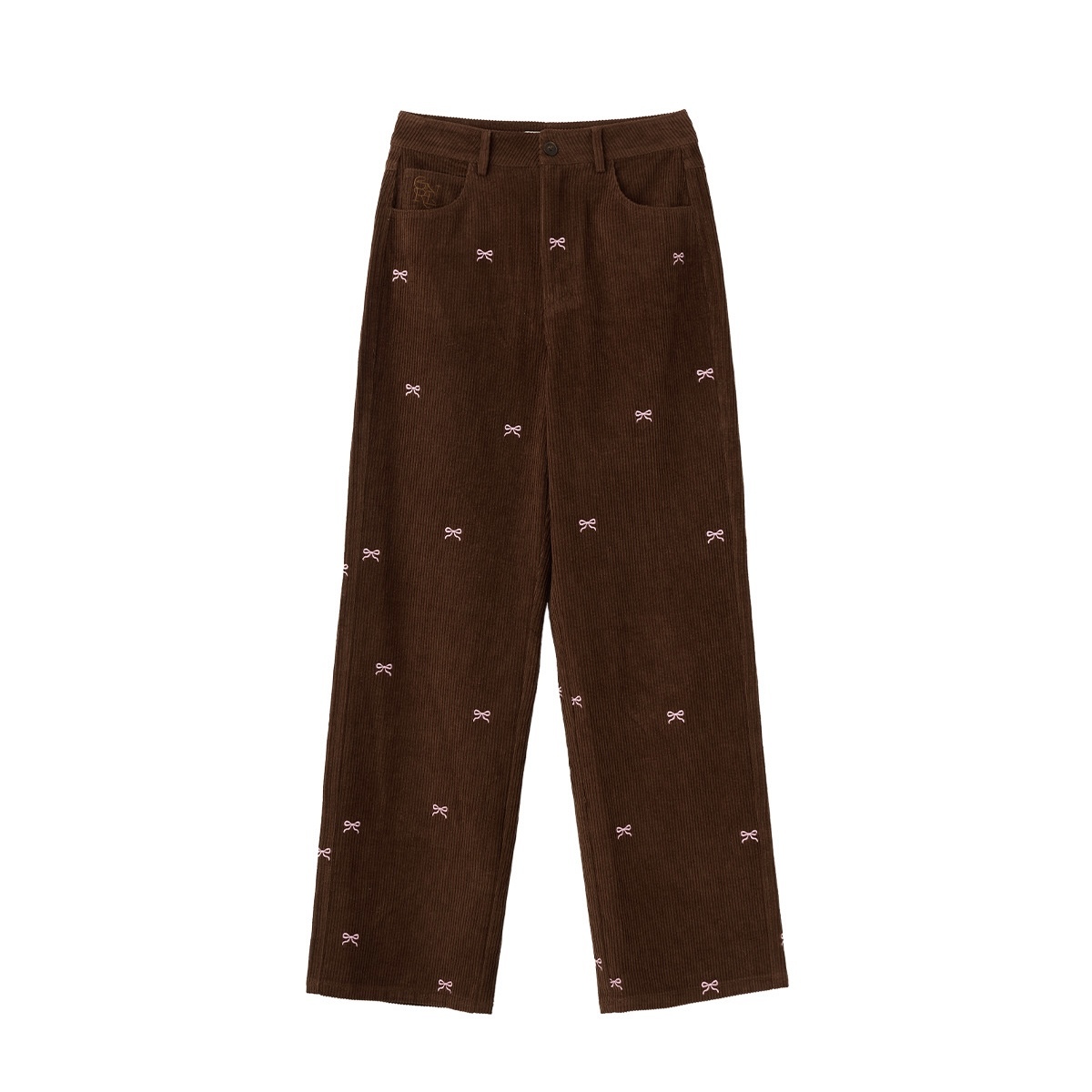 [GENERAL IDEA] RIBBON POINT CORDUROY PANTS