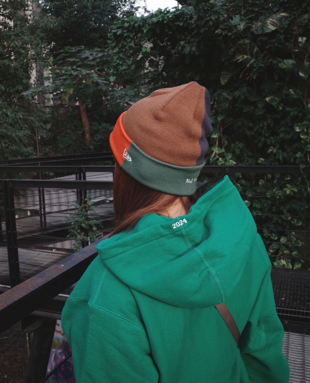 <快速出貨>2024 Supreme Era Box Logo 毛帽 拼接紅/粉色