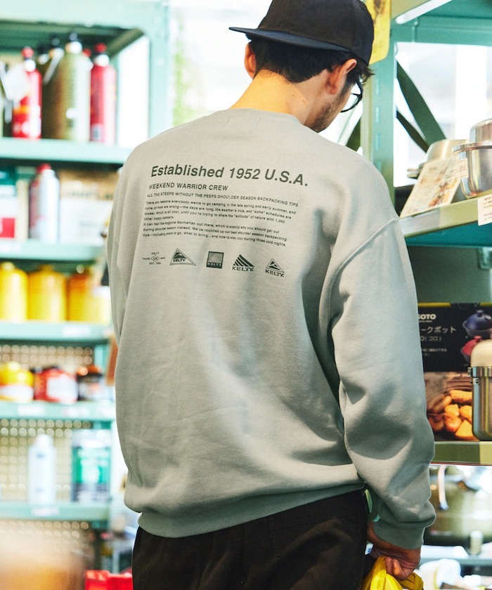 日牌 Kelty x Freak's Store 別注 Backprint Sweatshirt