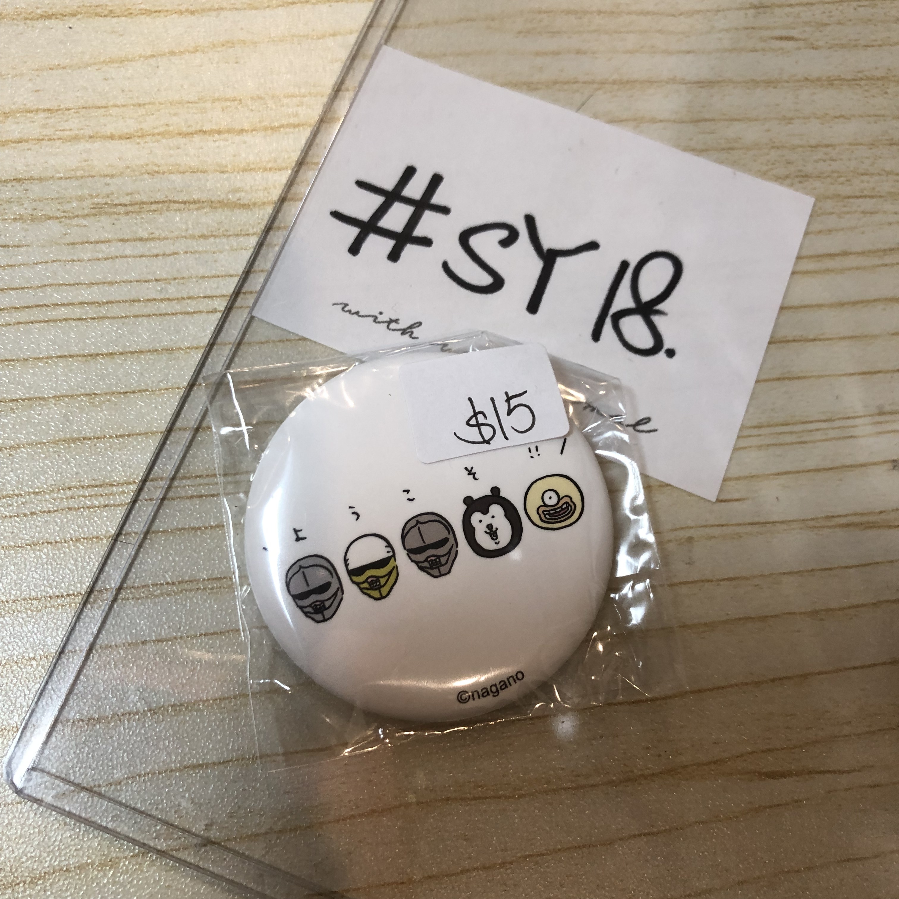 CHIIKAWA nagano 襟章 #SY18