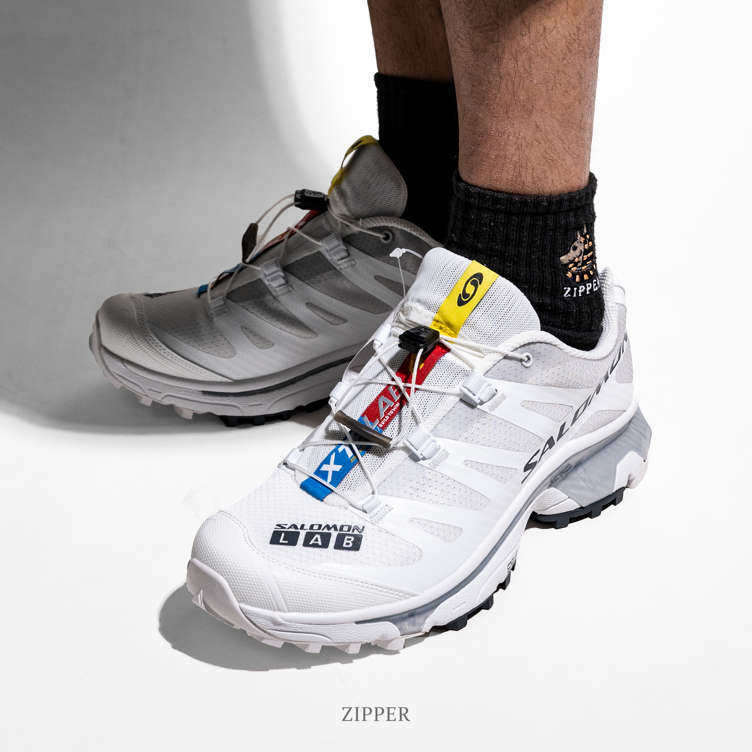 SALOMON LAB ホワイトスニーカー 23センチ XT-4 OG SALOMON XT-4 OG