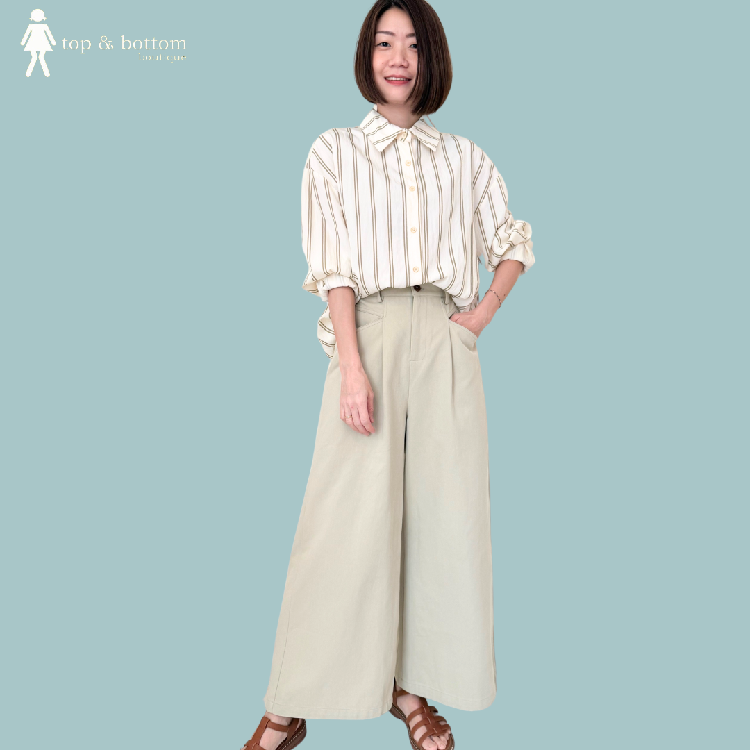 HIGH WAISTED WIDE LEG PANT