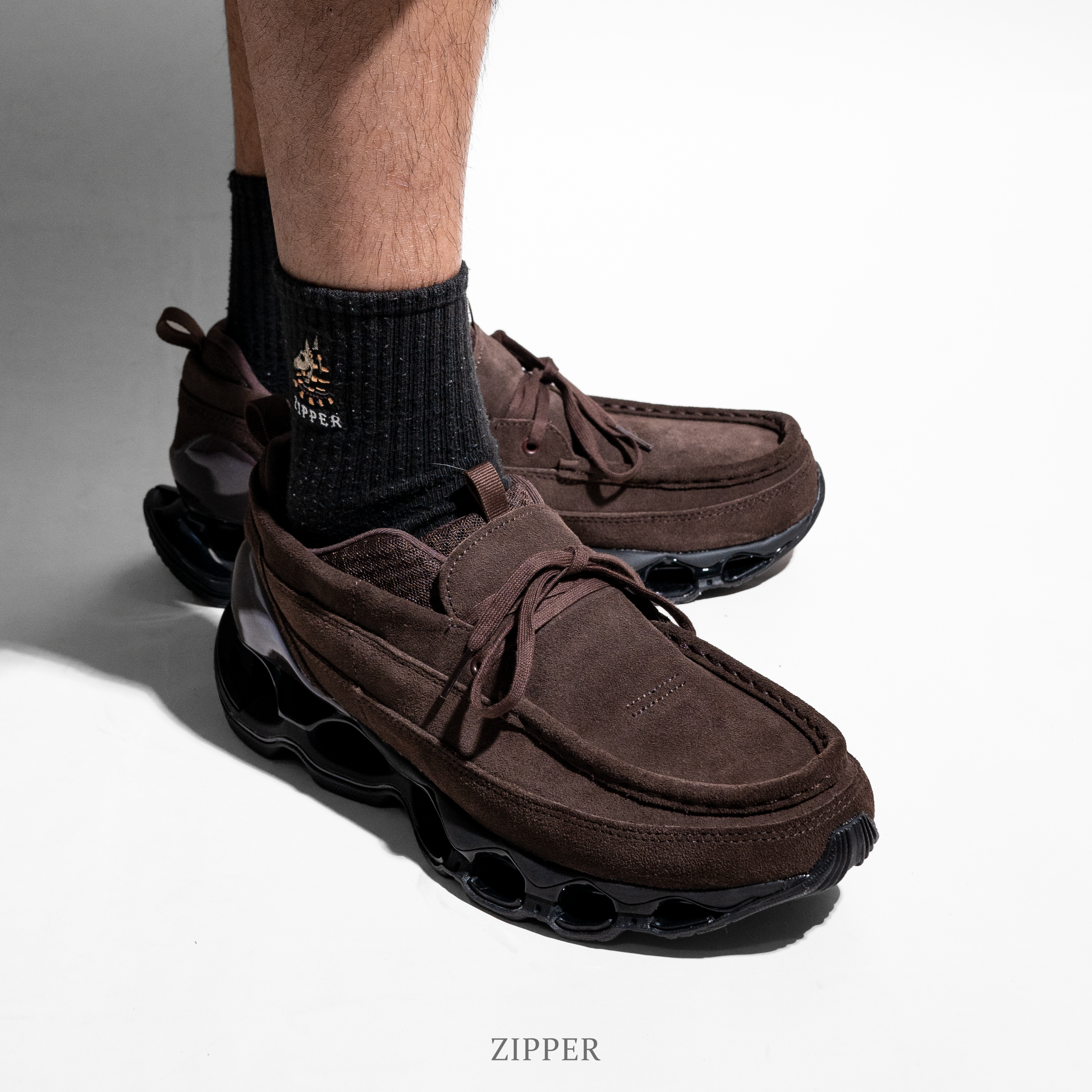 MIZUNO WAVE PROPHECY MOC SUEDE BROWN