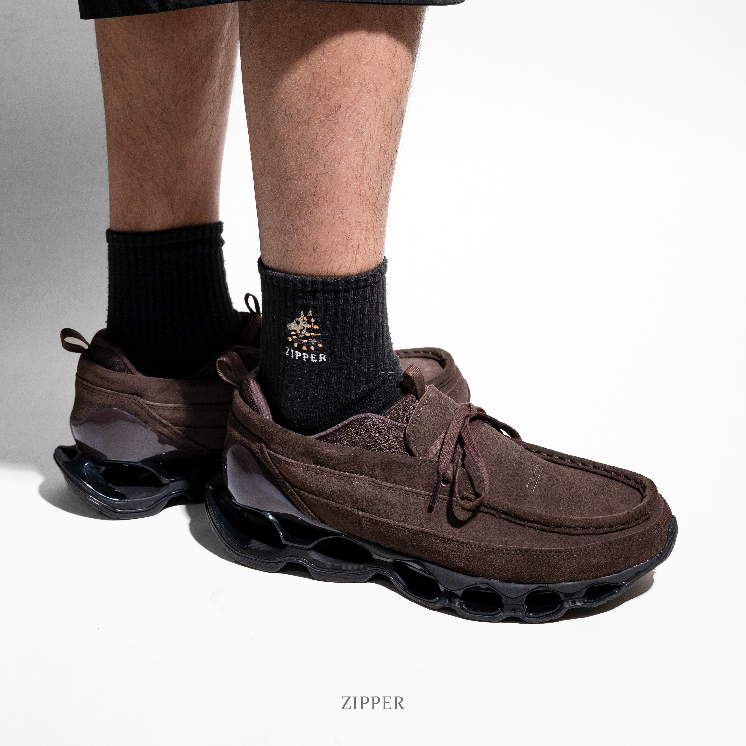 MIZUNO WAVE PROPHECY MOC SUEDE BROWN