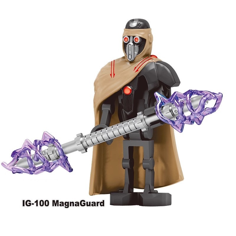 IG-100 MagnaGuard Star Wars Custom Minifigures Minifigs Fit Lego TV8087