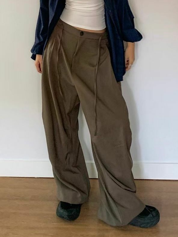 淨色鬆身西褲 P3025