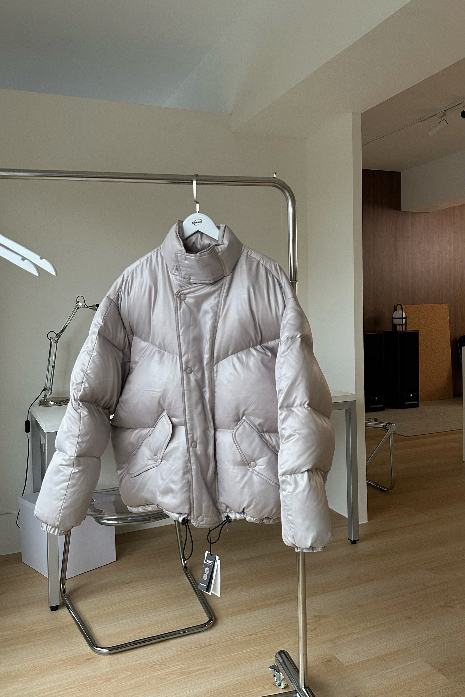 高端100%鴨絨立領外套