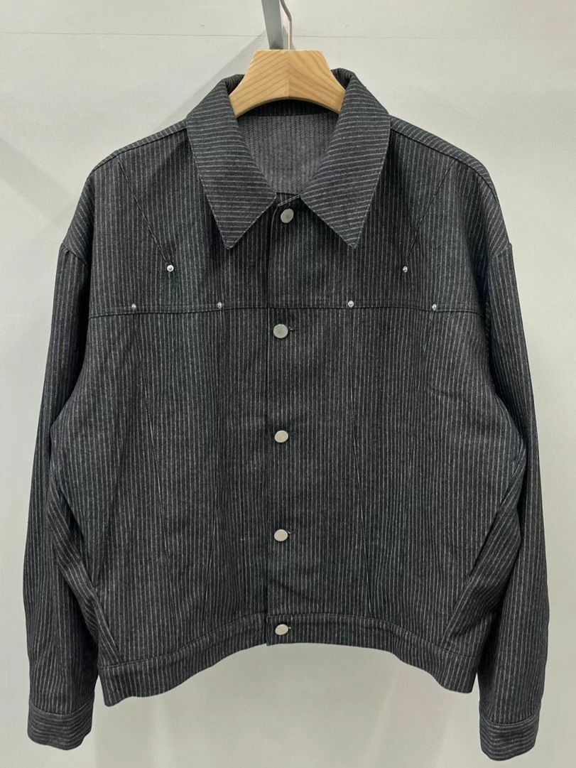 反領直間開胸外套 JK2607