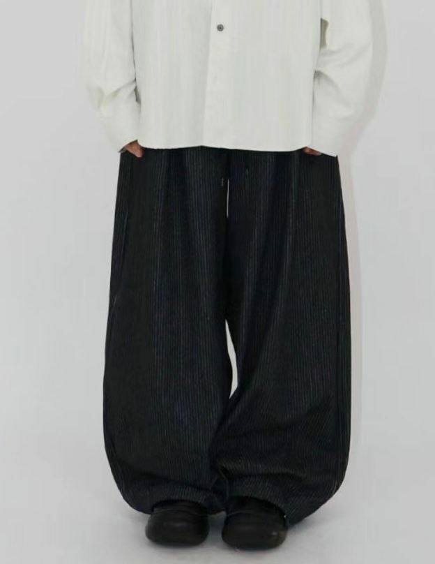 直間可束腳鬆身褲 P3031