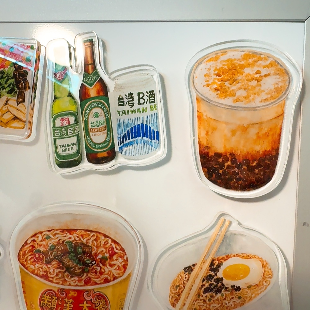 台灣午茶時光系列 壓克力磁鐵｜針線球