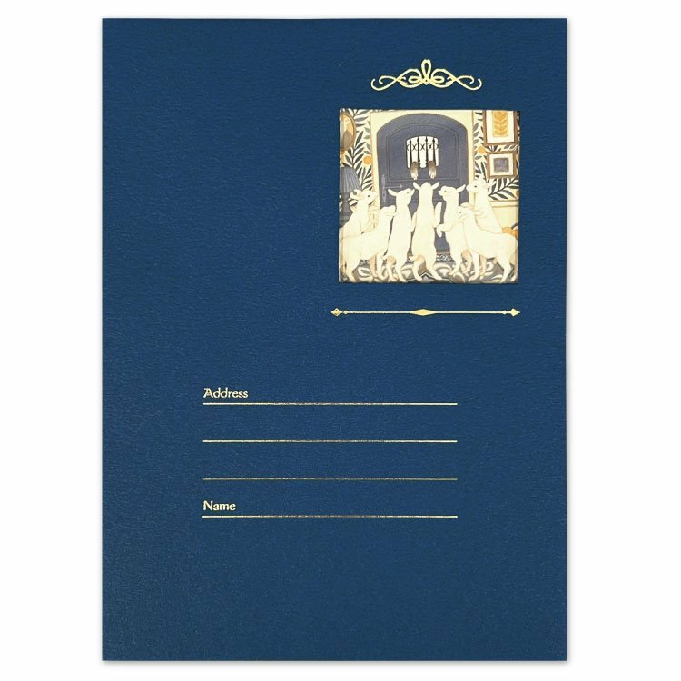 Naffy 經典童話系列 燙金信紙信封組｜日本ACTIVE CORPORATION