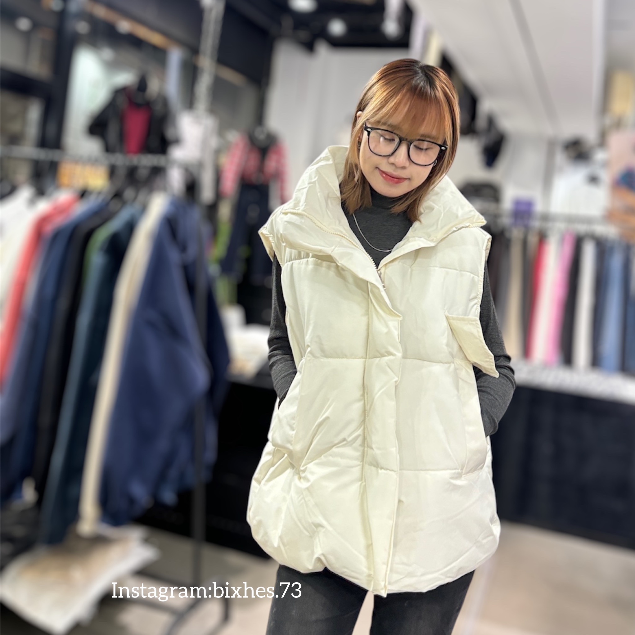 澎澎口袋麵包背心(C00054)