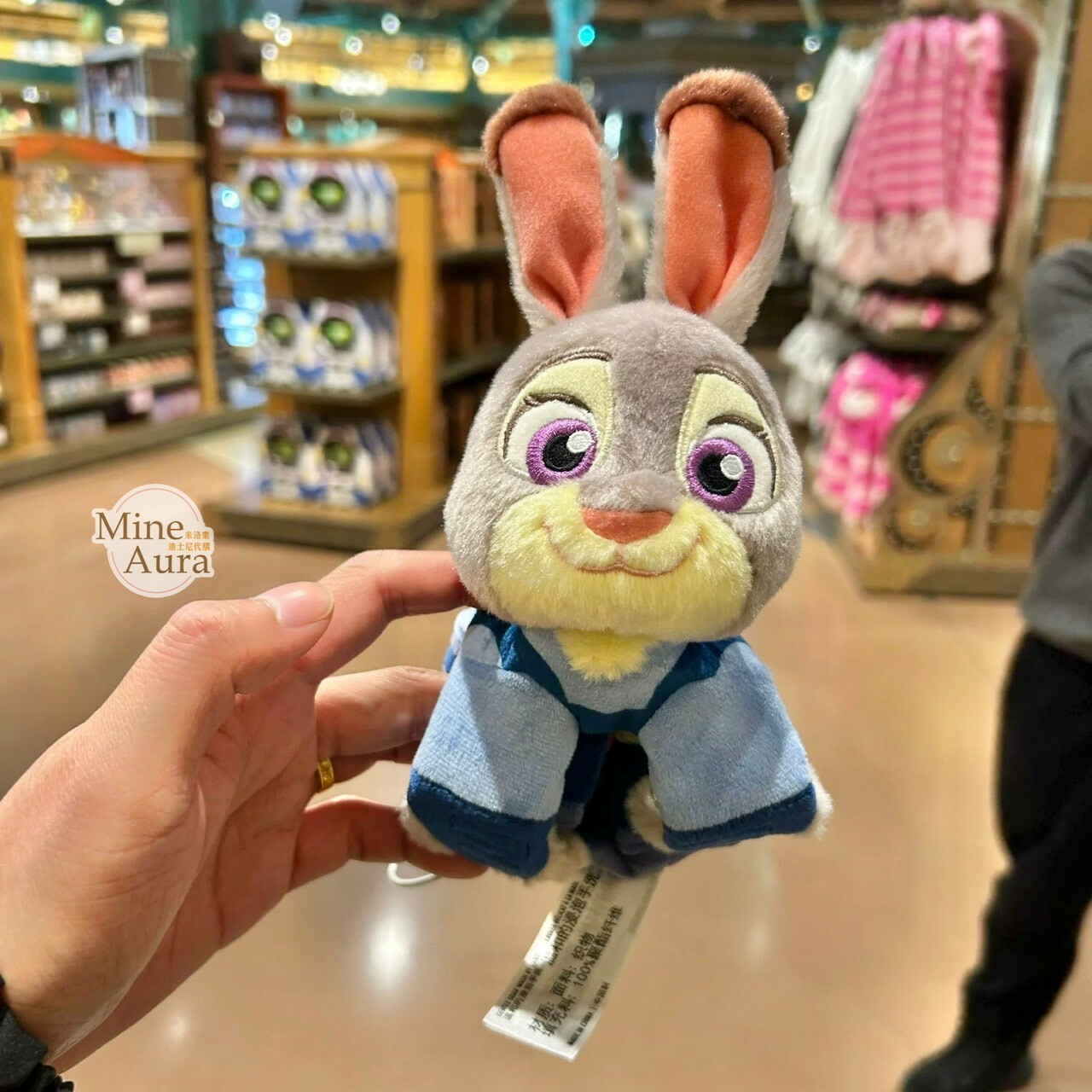 哈茱蒂 Judy 兔 絨毛 手環 玩具 動物方城市 Zootopia -上海迪士尼樂園