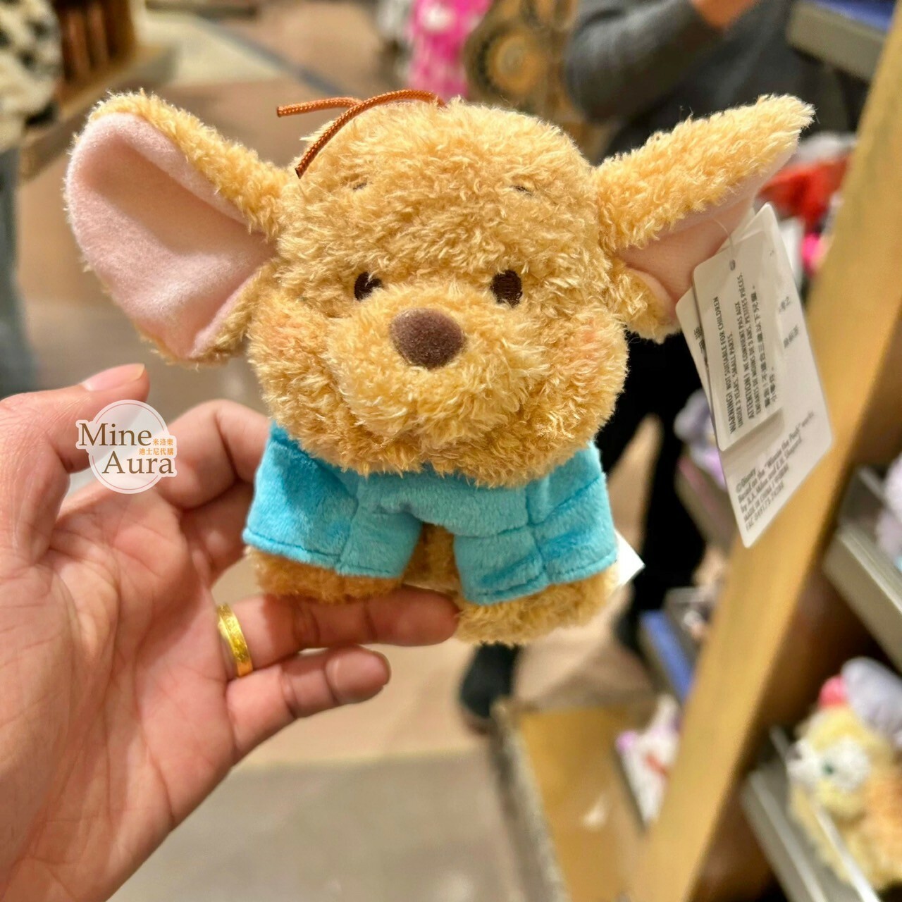小荳 Roo 絨毛 手環 玩具 小熊維尼 Winnie the Pooh -上海迪士尼樂園