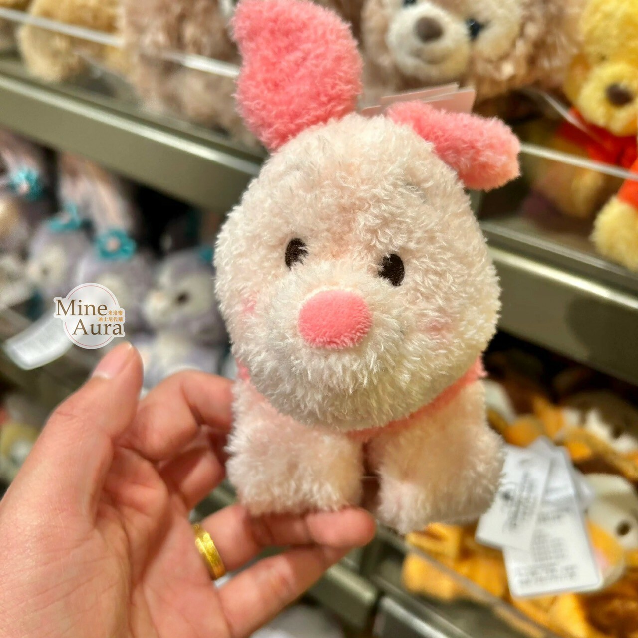 小豬 皮傑 piglet 絨毛 手環 玩具 小熊維尼 Winnie the Pooh -上海迪士尼樂園