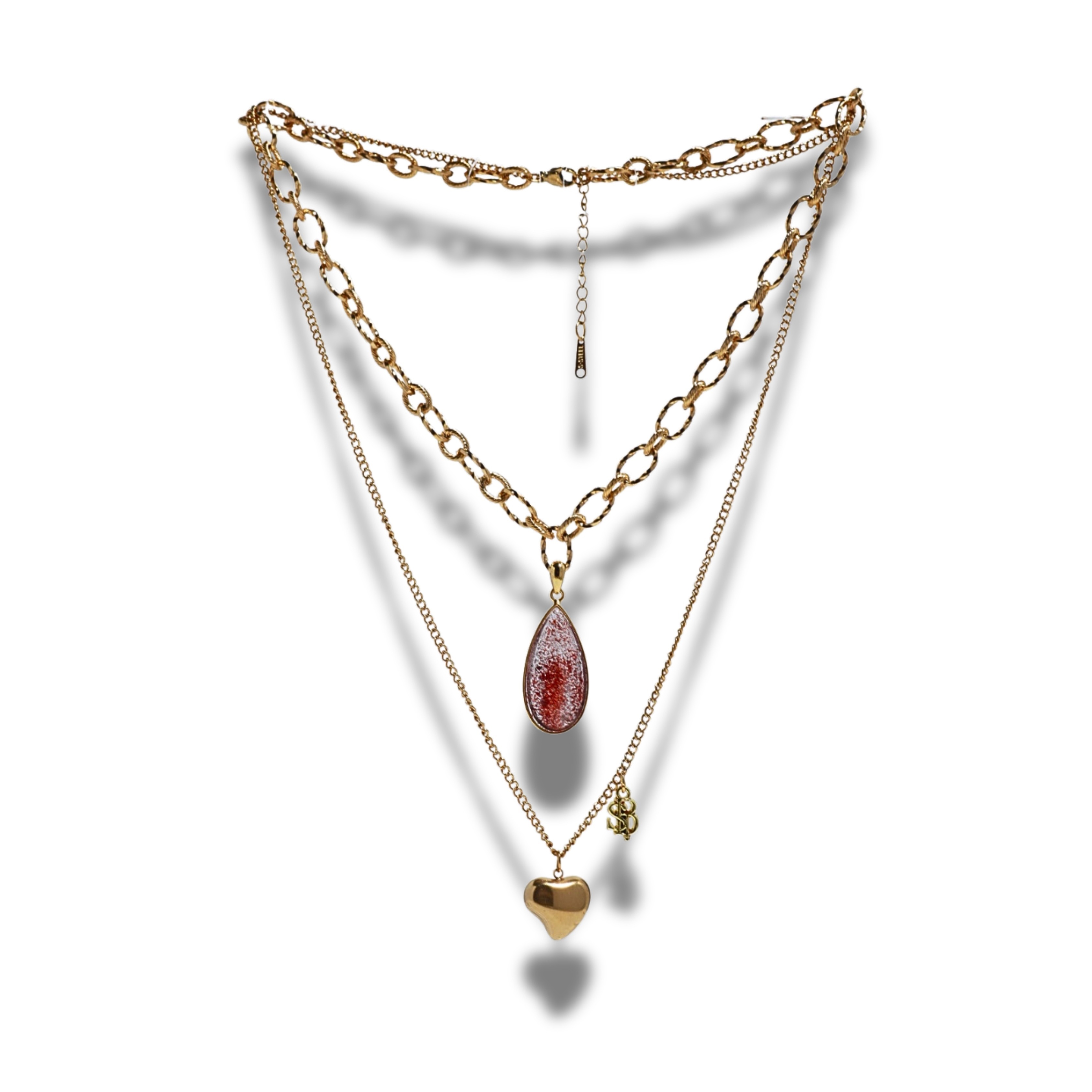 Brazil Super Seven Lepidocrocite Quartz Pendant & Necklace