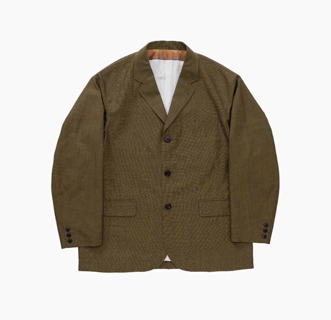 VISVIM 2025 S/S BOWEN BLAZER (WOOL/LINEN/SILK) - PRE ORDER ITEM (預訂中)