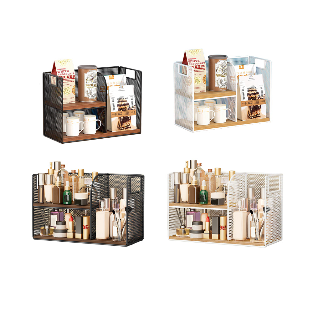 木紋桌面置物架