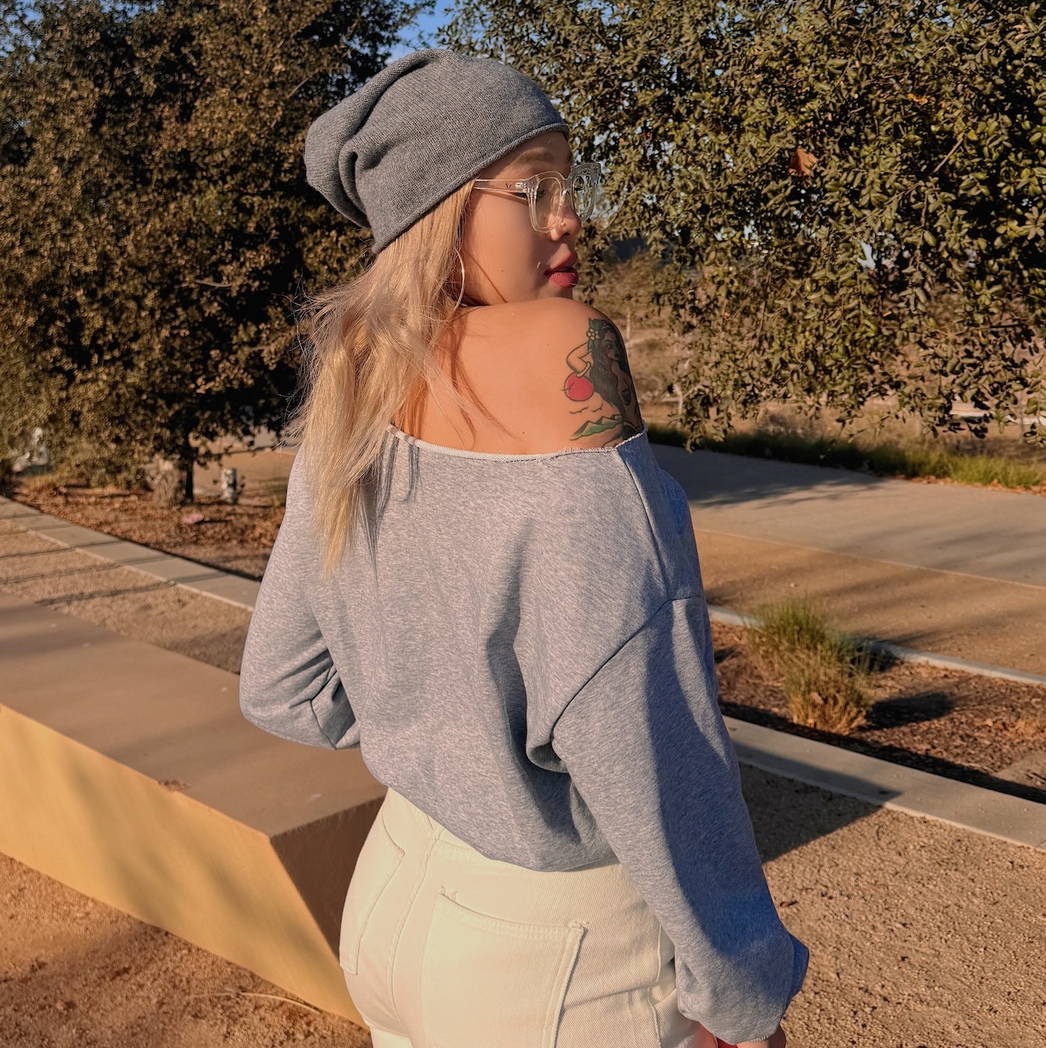 捲邊羊毛針織毛帽🐑(3色)