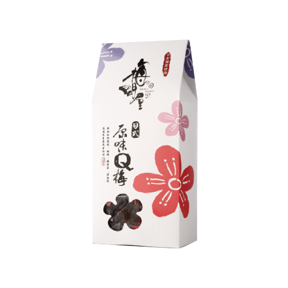 日式原味Q梅-紙盒裝150g
